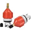 CFCMZTZPED Adattatore universale for pompa for paddle board da 2 pezzi, guarnizione a prova di perdite for gonfiaggio rapido, adatto for stand up, gommone, kayak