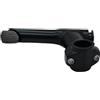 Fonowx Attacco Manubrio per Mountain Bike, Attacco Manubrio a, Componente Riser, Tubo Filettato da 25,4 Mm, Lega di Alluminio, Collo D'Oca, Legge, Estensione 6cm