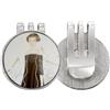 no/no Bellezza Egrets Stile Cinese Acquerello Golf Ball Marker Cappello Cap Clip Smalto Magnetico