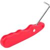Lljsszr Attrezzo per Tendere I Lacci dei Pattini da Ghiaccio, Tendilacci Ergonomico per Viaggi E Palestre, Rosso