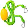 Fonowx Corda di Traino Galleggiante per Kayak, Imbracatura con Calza di Deriva, Corde di Traino per Impieghi Gravosi, Linea di Salvataggio con Clip, Accessor, 20 Piedi