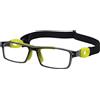 WOVEBIUS Occhiali da basket da uomo e donna, per calcio, ciclismo, tennis, idea regalo, colore: giallo