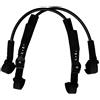 WOVEBIUS 2 x Heavy Duty regolabile antiscivolo Windsurf Harness Line 22-28 pollici