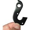 VIRELLO Lega di alluminioPosterioreDeragliatoreHanger,CNCBikeDropoutforS-WorksHardrockEnduroHotrock,25mmHoleSpacing,Nero