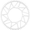 HKZRTUDS Compatibile con la Corona for Bici Pieghevole Litepro Argento-Bianco 130BCD 50-58T guarnitura for Bicicletta pignone Corona for Ciclismo,Componenti(LP Silver 58T)