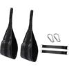 KQFCAZRE Set di 2 Cinghie per Addominali da Appendere, Supporto per Allenamento in Sospensione per Braccia con Imbottitura in Tessuto Oxford per Telaio della P, W Lanyard Carabiner