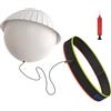 Generisch Palla riflettente, giocattolo a percussione regolabile, per sport, attività all'aperto, palestra, allenamento, casa, bambini, adolescenti e boxe