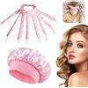 BIVYAX Fascia per Capelli Senza Calore, Arricciacapelli a Polpo, Inclusi Accessori per Cuffia da Doccia,Ricci Overnight,Ideale per Capelli Lunghi e Medi per Ricci Naturali Senza Calore
