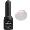 DIDIER LAB - Premium Top Coat Semipermanente Glitter Pink - Senza Dispersione - Per Smalto Semipermanente Gel Unghie UV LED - Top Coat Gel - Finitura Lucida - Lunga Durata - 10ml