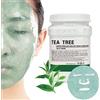 POZTL Jelly Mask Powder for Facials, 24K Gold Anti Aging Jelly Face Mask, Professional Peel Off Hydro Face Mask Powder for Fight Fine Lines (Normal, Tea tree)