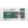 Naty Pannolini per bambini - Pannolini ecologici a base vegetale, ottimi per la pelle sensibile del bambino e aiutano a evitare le perdite (Taglia 4, 156 unità)