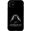 Christian Faith Warrior Refined Fire Ver Custodia per iPhone 11 Filtrati dal fuoco 1 Pietro 1 7 Versetto della Bibbia Cristiana