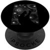 Shark Lover Merch Squalo balena - Scuba Diver per amanti degli squali oceano biologia marina PopSockets PopGrip Adesivo