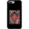 Hannya Oni Mask Aesthetic By TW Custodia per iPhone 7 Plus/8 Plus Maschera giapponese Demone Cherry Blossom Yokai Devil Hannya Oni