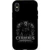 Underworld Hellhound Three Headed Cerber Custodia per iPhone X/XS Cerbero Guardiano Dei Morti Mitologia Greca Hellhound