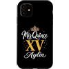 Mis Quince Aylin Tees Custodia per iPhone 11 Mis Quince Aylin 15 Quinceanera Messicano Compleanno XV Festa