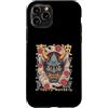 Japanese Oni Mask Aesthetic By TOKYO WAV Custodia per iPhone 11 Pro Maschera giapponese del diavolo Hannya Oni Maschera Yokai Oni
