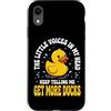 Anatra Anatra Di Gomma Paperino Custodia per iPhone XR The Little Voices In My Head Keep Telling Me Get More Ducks
