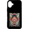TOKYO WAVES Oni Mask Designs Custodia per iPhone 16 Plus Yokai Oni Maschera Diavolo Giapponese Demone Tattoo Oni Mask