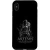 Ancient Greek Mythology Artemis Lunar Hu Custodia per iPhone XS Max Artemide Dea Del Mito Guerriero Luna Caccia