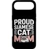 Siamese Cat Mama Feline Lover Funny Custodia per iPhone Air Orgoglioso gatto siamese mamma
