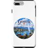 Salter Designs Custodia per iPhone 7 Plus/8 Plus Ginevra Svizzera Rhone River Maison Tavel