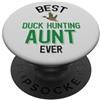 Duck Hunting Family Clothing Miglior cacciatore di uccelli acquatici di caccia all'anatra PopSockets PopGrip Adesivo