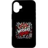 Heavenly Watchers Angelic Flames Eye Custodia per iPhone 16 Plus Gli osservatori sopra il cielo non sono fiamme oculari silenziose