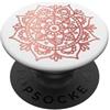 MandalaGrips Fiore rosa Mandala carino Trendy Chic elegante Boho PopSockets PopGrip Adesivo