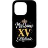 Mis Quince Melanie Tees Custodia per iPhone 15 Pro Mis Quince Melanie 15 Quinceanera Messicano Compleanno XV Festa