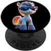Motivo del cavallo per gli amanti dell'e Pony con Occhiali da Sole Pony Cavaliere della Fattoria Pony PopSockets PopGrip Adesivo