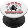 Desert Merch Humor Shop Stampa a colori di Lee Ho Fook's Howling Werewolf PopSockets PopGrip Adesivo