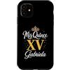 Mis Quince Gabriela Tees Custodia per iPhone 11 Mis Quince Gabriela 15 Quinceanera Messicano Compleanno XV Festa