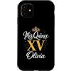 Mis Quince Olivia Tees Custodia per iPhone 11 Mis Quince Olivia 15 Quinceanera Messicano Compleanno XV Festa