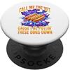 Divertente Maglietta Bootleg Che Griglia Maglietta Divertente Bootleg Grilling Hot Dog Dog Meme PopSockets PopGrip Adesivo