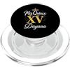 Mis Quince Dayana Tees Mis Quince Dayana 15 Quinceanera Messicano Compleanno XV Festa PopSockets PopGrip per MagSafe