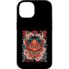 Japanese Aesthetic by Tokyo Waves Custodia per iPhone 14 Hannya Oni Mask Devil Yokai - Maschera giapponese con tatuaggio demone