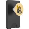 Simpatici Animali Anime e Cucina Giappon Lontra divertente che Mangia le Tagliatelle di Ramen PopSockets PopWallet per MagSafe