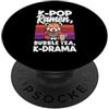 Kawaii K-Pop & Anime Fan Apparel And Gif K-Pop Ramen Bubble Tea K-Drama Kawaii K-Pop Anime PopSockets PopGrip Adesivo