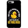 Anatra Anatra Di Gomma Paperino Custodia per iPhone 7 Plus/8 Plus The Little Voices In My Head Keep Telling Me Get More Ducks
