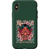 Hannya Oni Mask Aesthetic By TW Custodia per iPhone X/XS Maschera giapponese del diavolo Hannya giapponese Oni Maschera Yokai Oni