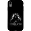 Christian Faith Warrior Refined Fire Ver Custodia per iPhone XR Filtrati dal fuoco 1 Pietro 1 7 Versetto della Bibbia Cristiana