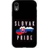 Slovakian Flag Heritage Clothing & Gifts Custodia per iPhone XR Bandiera della Slovacchia Patriottica Uomini Donne Bambini Orgoglioso Slovacco