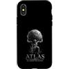 Greek Titan Atlas Strength Mythology Custodia per iPhone X/XS Atlante portava i cieli mitologia greca