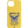 Patriotic July 4th Semiquincentennial Ce Custodia per iPhone 15 Plus Anniversario americano USA 1776-2026 Quarter Millennium 250
