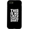cosplay video game figure character mang Custodia per iPhone SE (2020) / 7/8 This is My Lazy Cosplay Tee Roleplay