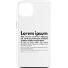 Tech Humour Inc. Custodia per iPhone 13 Lorem Ipsum | Frasi latine, Progettazione grafica, Copywriting