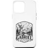 Archangel Gabriel Biblical Messenger Custodia per iPhone 12 Pro Max Gabriele L'Arcangelo Messaggero Cristiano Angelo Scena