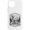Archangel Gabriel Biblical Messenger Custodia per iPhone 14 Plus Gabriele L'Arcangelo Messaggero Cristiano Angelo Scena