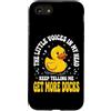 Anatra Anatra Di Gomma Paperino Custodia per iPhone SE (2020) / 7/8 The Little Voices In My Head Keep Telling Me Get More Ducks